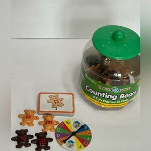 Goodie Games Counting Bears - Colorful Learning Toy Set